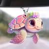 New Acrylic Flat Car Pendant - Home and Christmas Decoration