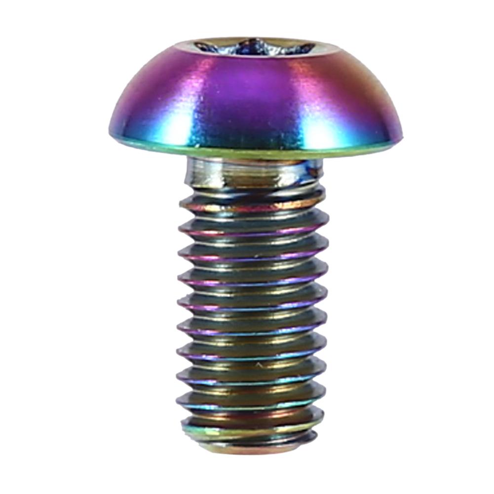 12pcs T25   Bike   Hd  s Disc Brake Screws For Bike  (colorful)