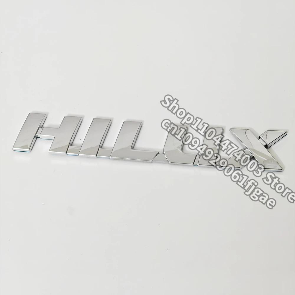 

3D ABS Car Decal Badge New Emblem for Toyota Hilux Trunk Tailgate SRS 2.8 D4D Car Styling Accessories