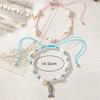 New self-developed jewelry, colored rice bead conch bracelet, popular summer beach shell