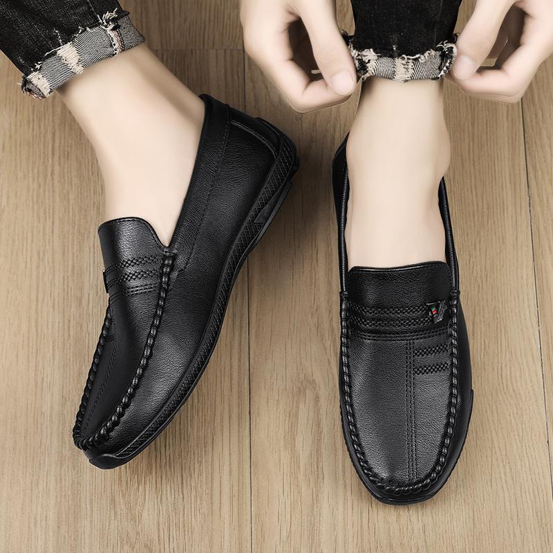 Men'S Leather Shoes Men'S Business Formal Wear Shoes Casual Soft Leather Shoes For Mens JZ-5677
