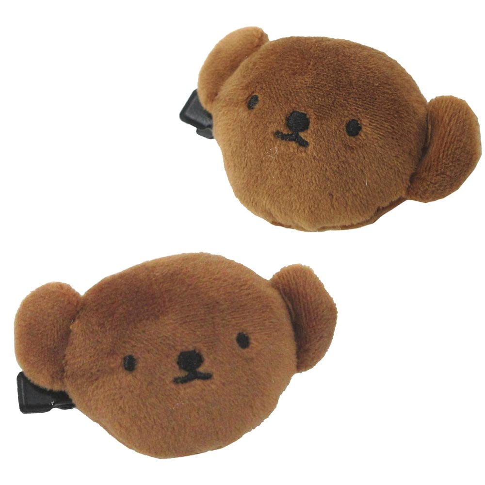 Shobido Miffy mascot bangs clip Miffy hair accessories hair clip pin cute 387711 miffy Hair accessories