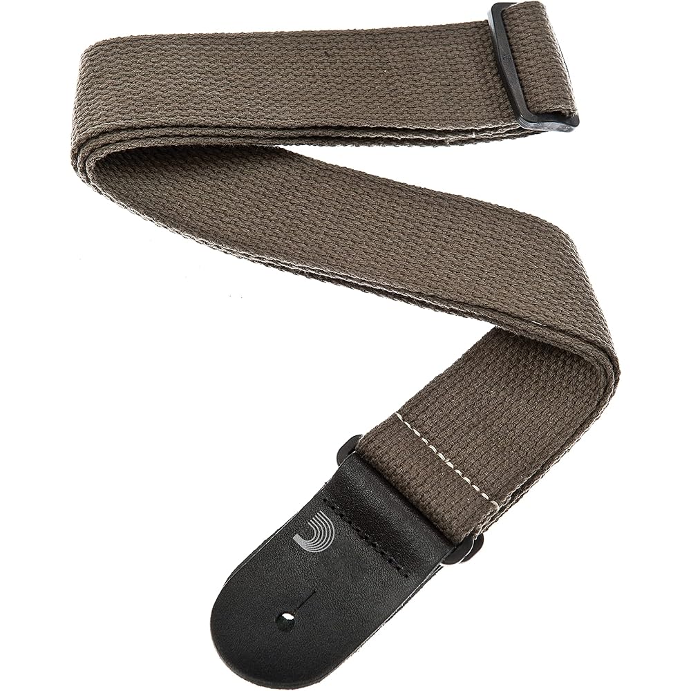 D Addario Cotton Guitar Strap 50CT02 Army [Domestic Genuine Product]