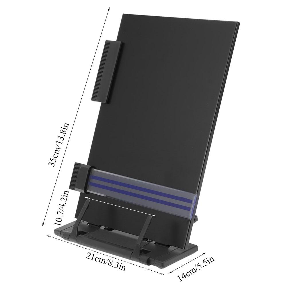 Verstellbarer Tragbarer Buch-Dokumentenständer Lesepult Halter Buchständer