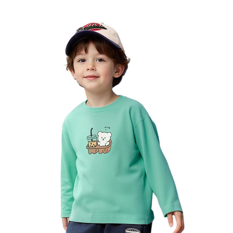 Balabala BalaOne Kids' Long-Sleeve Cartoon T-Shirt