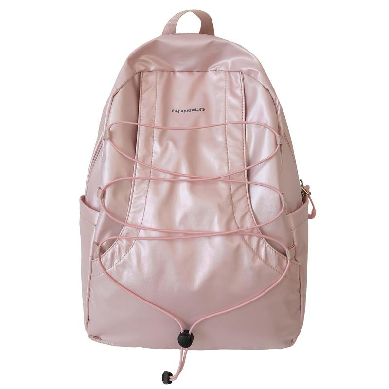 Schoolbag Large Capacity Women's Backpack Drawstring Student Backpack Travel Backpack