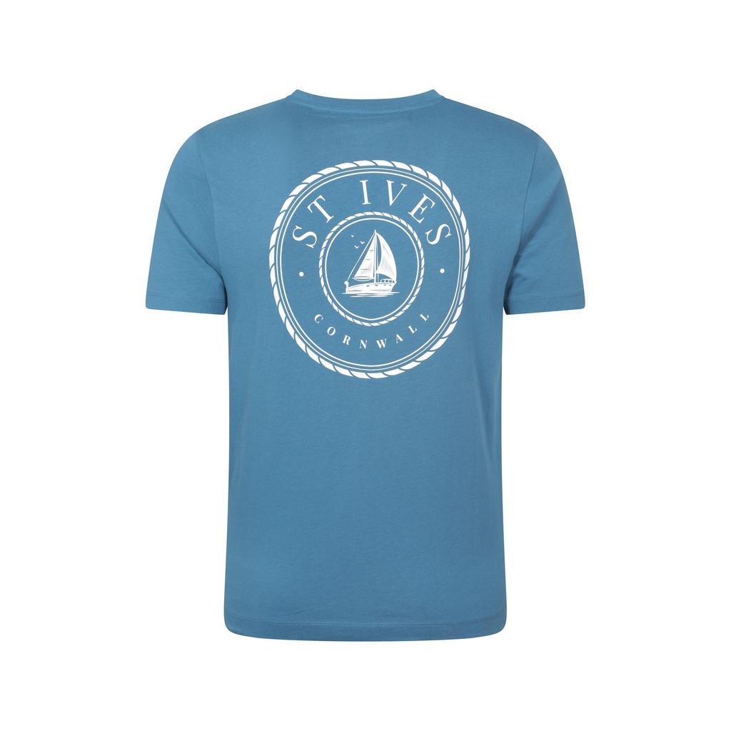 Mountain Warehouse Mens St Ives Sailboat T-Shirt