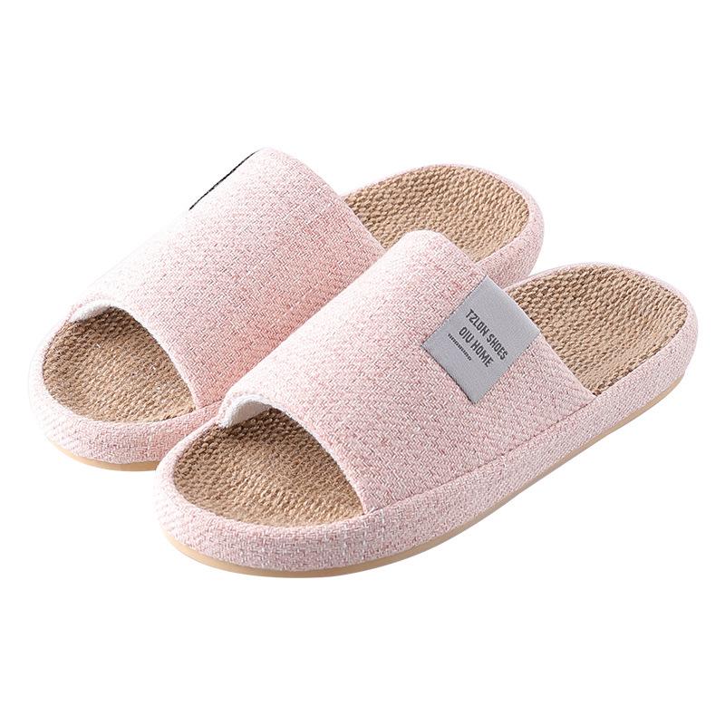 Lidani 2025 Summer Linen Slippers for Women & Men - Non-slip, Breathable, Sweat-absorbent, Indoor Use