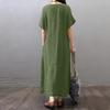 Dress For Women Long Boho Beach Dress Elegant Maxi Dress V,Neck Short  Sleeve Dress