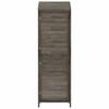 Garden Shed Anthracite 55 X 52 X 174.5 Cm Solid Pine Wood