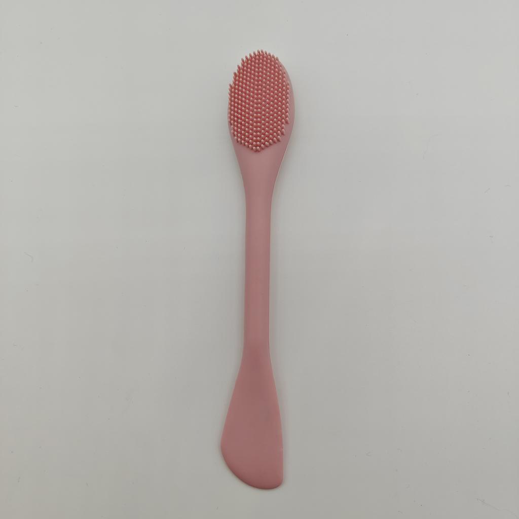 Doppel Kopf Gesichtsmaske Pinsel Silikon Applikator Löffel Spachtel Rührstab Frauen Haut Gesicht Reinigung Pflege Hause Make-Up-Tools