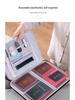 Travel Document Organizer with Combination Lock - Convenient and Secure Storage Wallet
