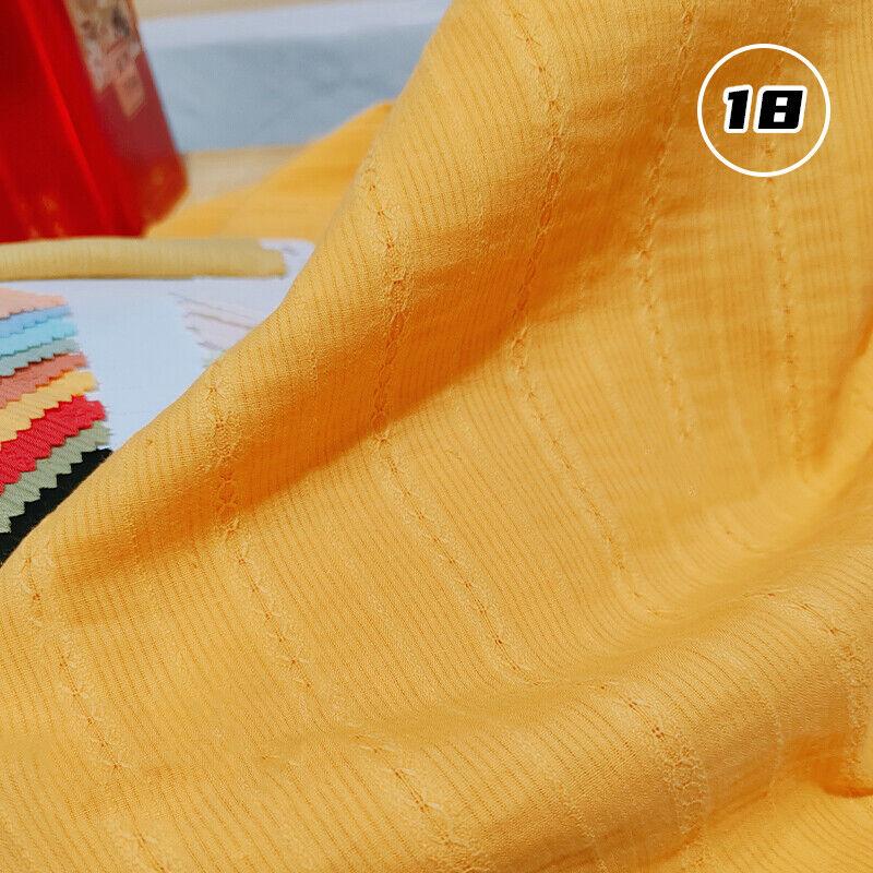 Cotton Jacquard Strip Breathable Soft Clothing Skin Friendly Fabric DIY Dress Mosquito Net Patchwork Needlework Clothing Supplie