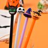 Halloween Elements Gel Pen Pumpkin Ghost Zombie Decorative School Supplies Reward Gift Cute Stationery Boys and Girls Favors ZYF