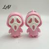 3D Printed Skeleton Ornament Mini Screaming Keychain Pendant Halloween Portable Bag Accessory Hanging Decor Backpack Schoolbag Purse Charm