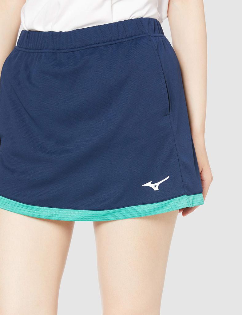 Mizuno Table Tennis Game Comfortable to Move JTTA Dress Size L to Japanese Size Skirt, in, Moisture-Wicking, Quick-Drying, Standard, Certified,