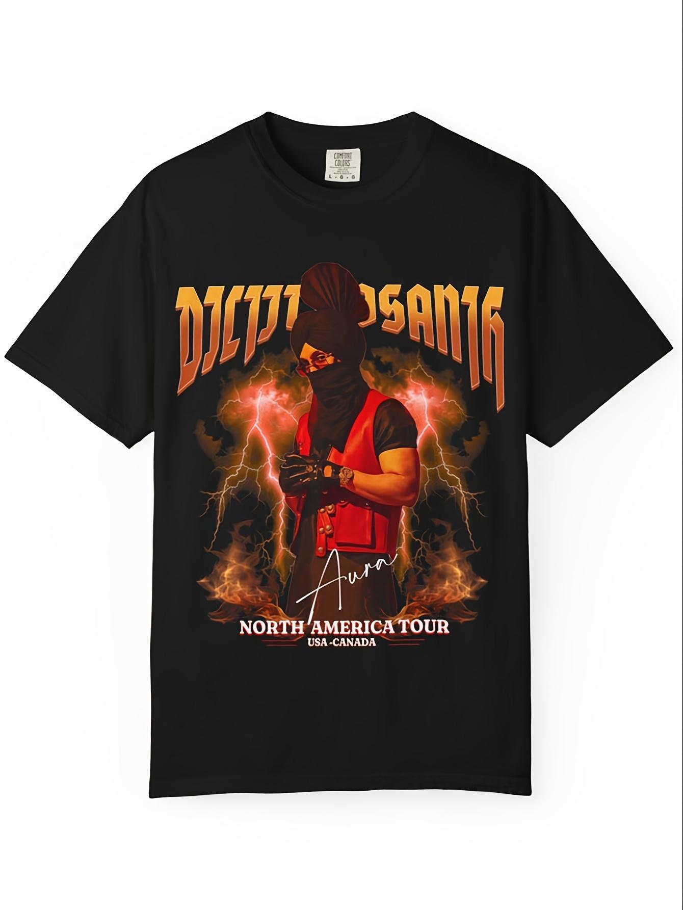 Diljit Dosangji Ora Tour Tshirt Design By Punjabi Singer and Bollywood Artist Specifically Designed for The 2026 Ora Tour S