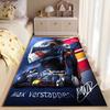 Sports Area Rug, Max Verstappen Red Bull F1 33 Player 00 Poster, Fan Cave Decor, Non-Slip Mat