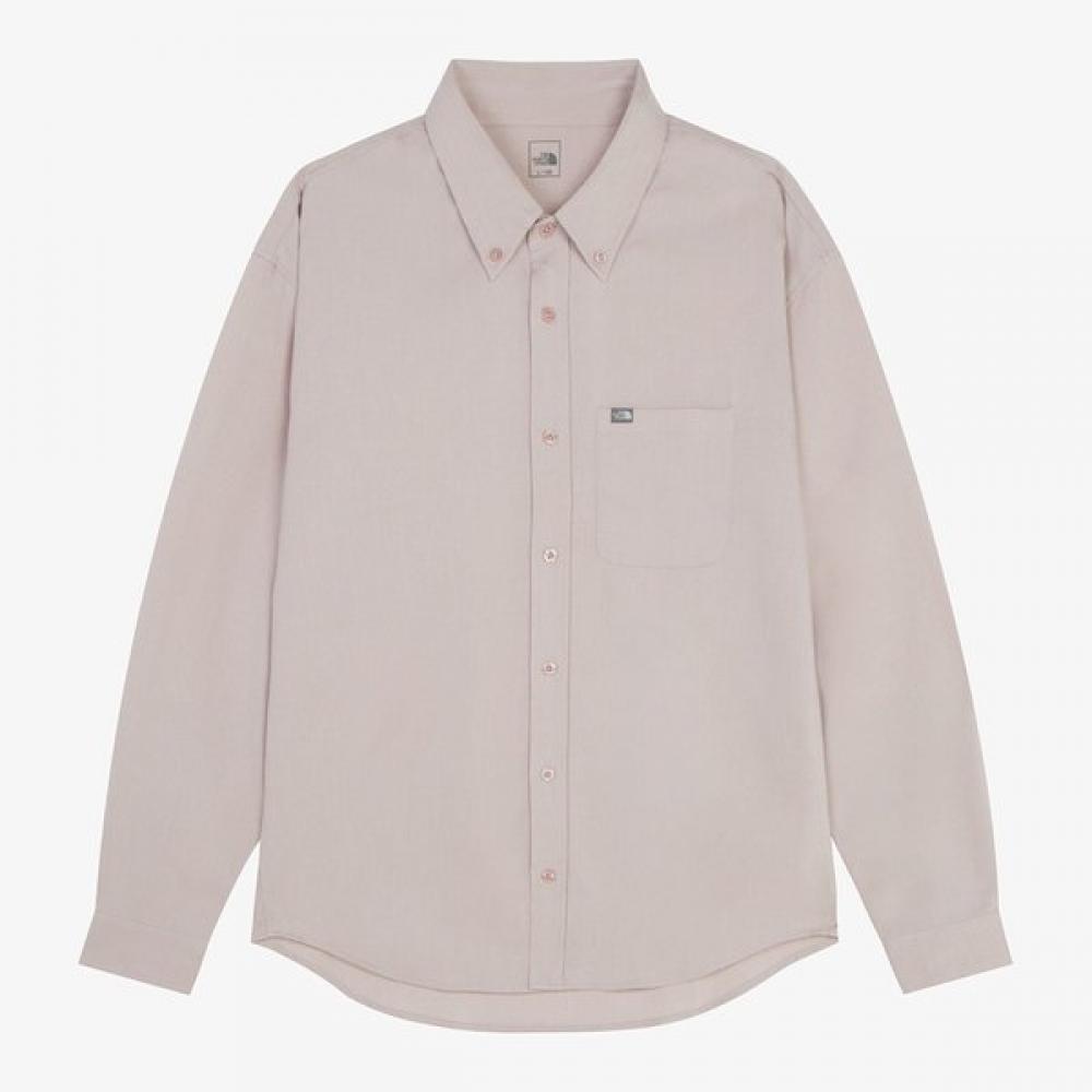 The North Face Men S Voice Shirt Lavender Nh8lr58c LAVENDER/090