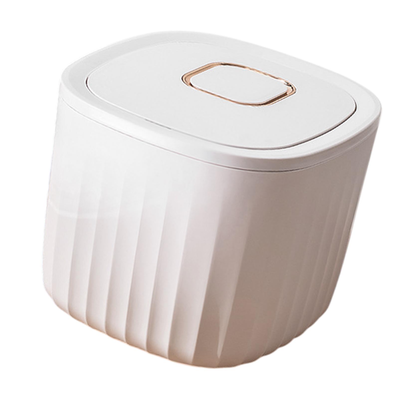 Контейнер для риса 5 кг Герметичный диспенсер для муки с запирающейся крышкой Бытовой кухонный органайзер для кладовой Зерно Хлопья Емкость для хранения продуктов