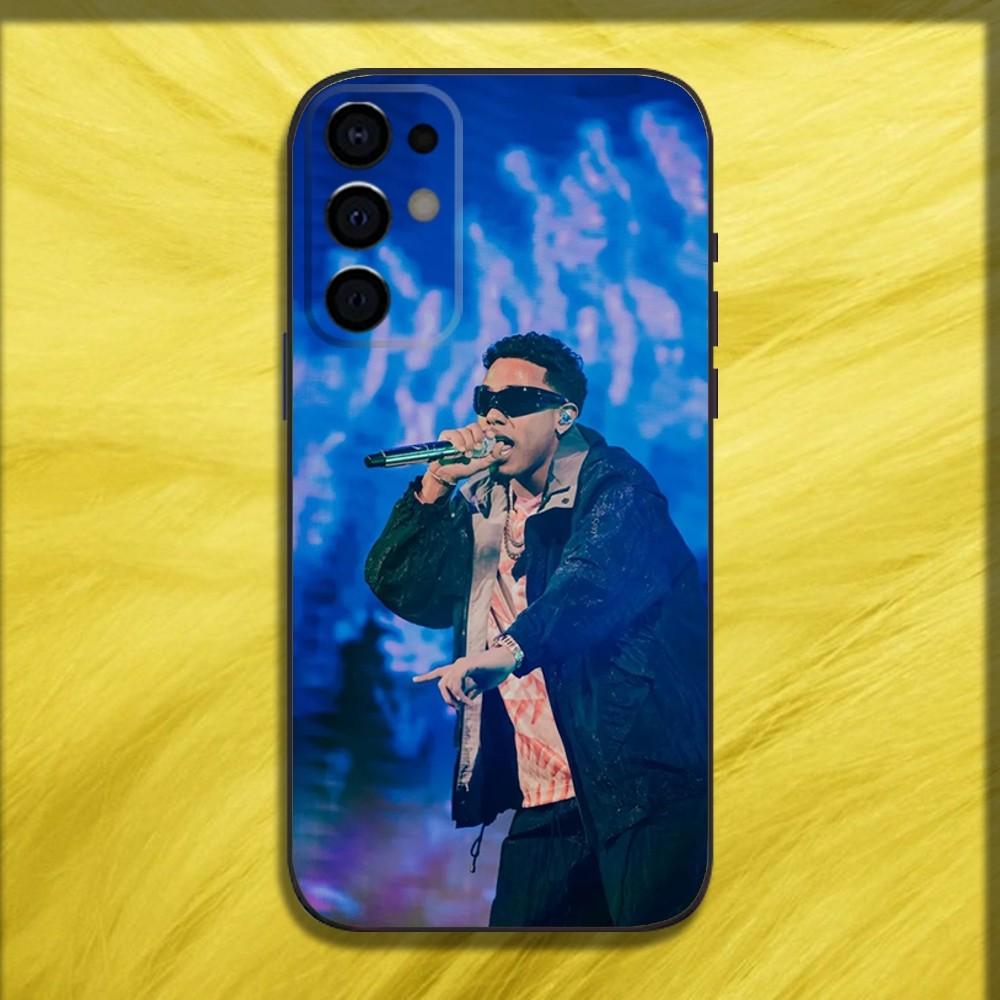 Myke Towers Rapper Phone Case For Samsung S24,S21,S22,S23,S30,Ultra,S20,Plus,Fe,Lite,Note,10,9,5G Black Soft Cover
