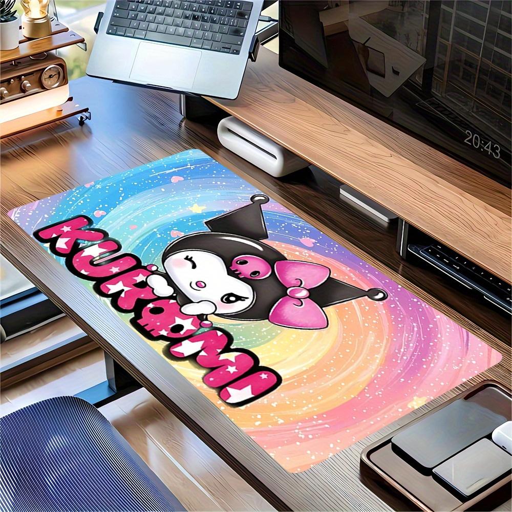 Kuromi, Cute Themed XXL Mouse Pad - Non-slip Rubber Desk Mat for Gaming and Office Use, Multi-Function Keyboard  0826083a