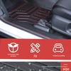 Compatible Toyota Floor Mats: Full Coverage TPE Mats for 24 Corolla & RAV4 Models