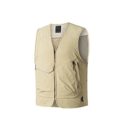 Champion Outdoor Series Sports Casual Simple Solid Color Vest Unisex Vests Khaki 172520603-1