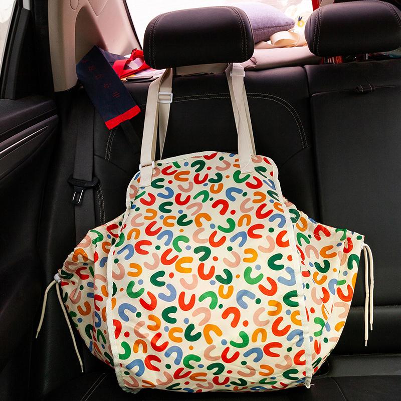 Car Seat Back Storage Bag Large Capacity Mommy Bag String Travel Bag Baby Cart Hanging Bag Multifunctional Hanging Organizer