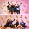 8 Pcs Dollar Themed Party Decorations 13. 4'' Glitter Dollar Birthday Decor Money Investment Bachelorette Foil Cutout for Us Dollar Sign Money Party