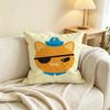 Animal O-Octonauts-s  Pillow Case Square Double-Sided Sofa Cushion Cover Bedroom Bedside Pillow