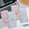 Cartoon 3D Relief Fun Stickers 4 Pieces Cute Waterproof Decorative Stickers for Kids' DIY Decoration BulingBulingStickers Store