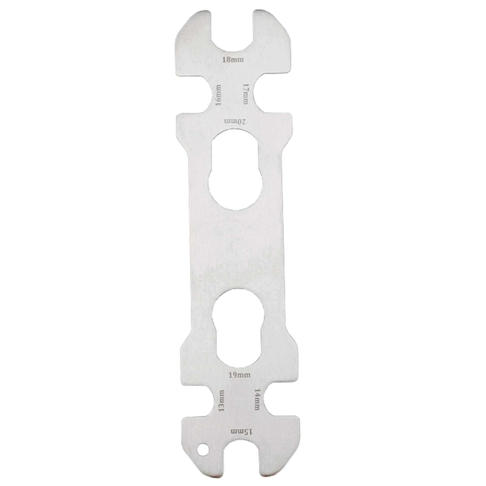 

Enduring Durable Multi-Function Wrench Bicycles Cycle Mountain Bike Wrench Steel Porous Hexagon Repair Tool Kits Spanner