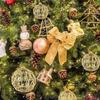 6 Stück bruchsichere Weihnachtsdekoration Kugeln mit Schuppen Hängende Weihnachtskugeln Dekoration Partyzubehör Glitzernd