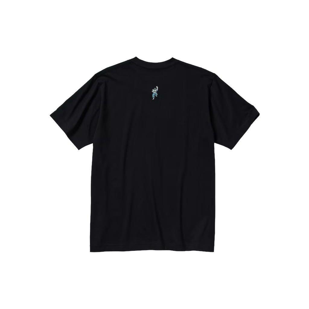 UNIQLO X Metal Gear 35th Anniversary Game Graphic Short Sleeve T-Shirt Unisex T-Shirt Black 471293