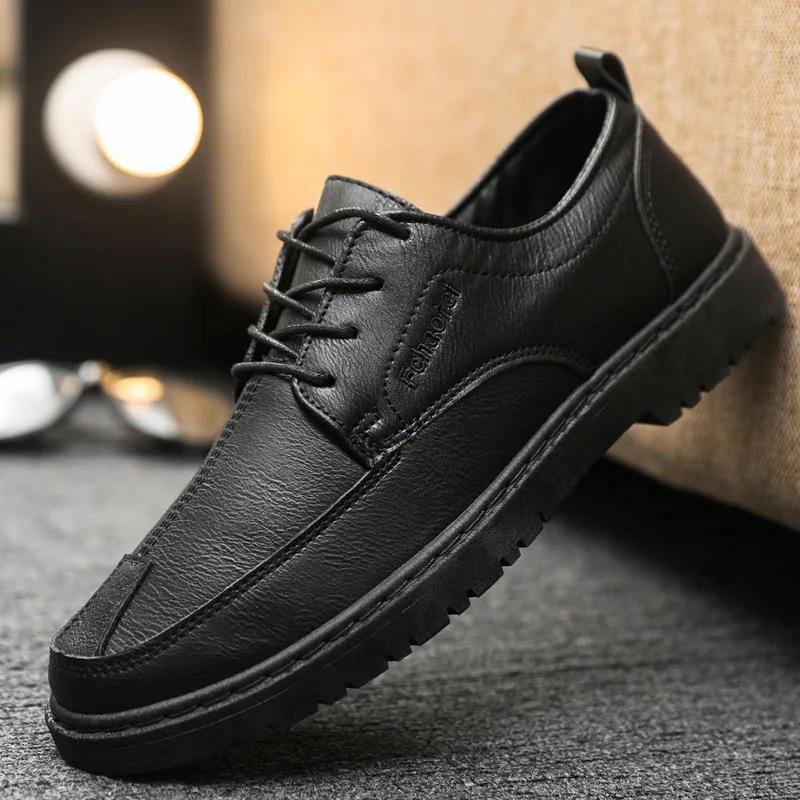 Luxury Men's Oxford Shoes High Quality Brogue Dress Shoes for Men Breathable Lace-up Moccasins Classic Business Men Dress Shoes