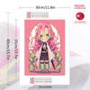 Demon Slayer 100% Round Full Drill 5D DIY Diamond Painting Embroidery Cross Stitch Rhinestone Decor