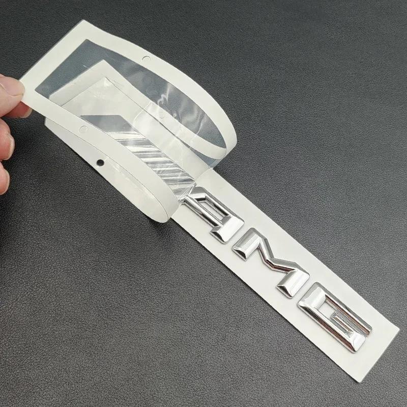 AMG W220 Pour Benz Chaud 3D ABS Chrome A45 Logo Kit Carrosserie Turbo 4MATIC Badge Emblème AMG Autocollant Étoile Arrière de Voiture Pour Mercedes Benz A45
