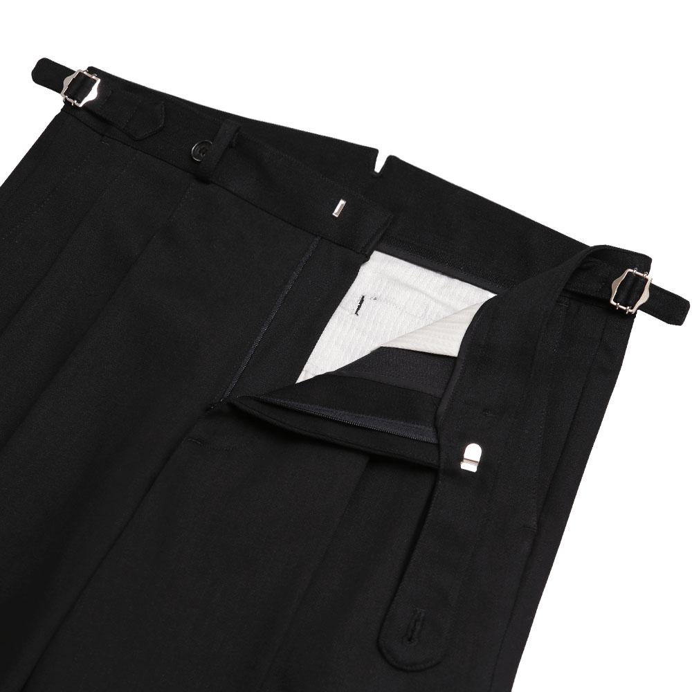 Solti Deep Black Reve Denim Trousers (Black)