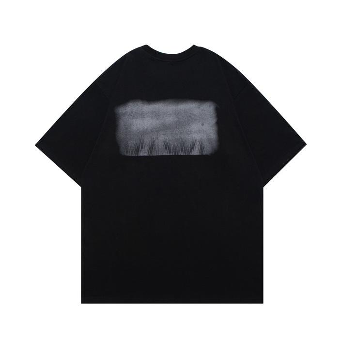 

Men Women Autumn T-Shirt Harajuku Vintage Short Sleeve Loose Oversized Casual Fitness Comfortable Y2k Top Autumn Innerwear S