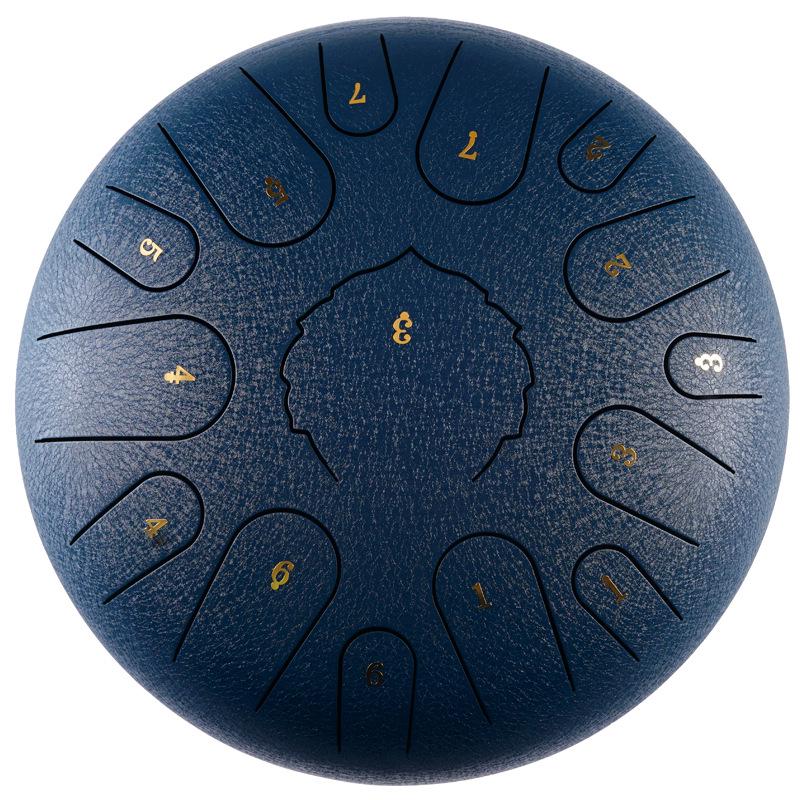 Éterický ocelový jazykový buben - 6/8/10/12/13/14 palcový Handpan perkusní nástroj.