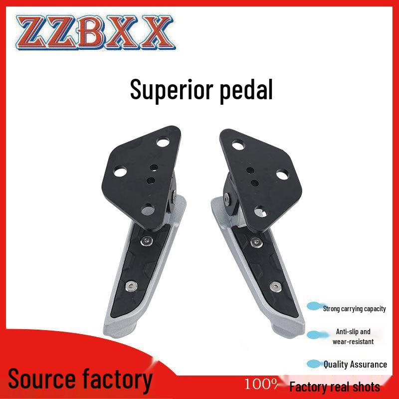 Folding Rear Seat Passenger Foot Pegs for Motorcycle Modification