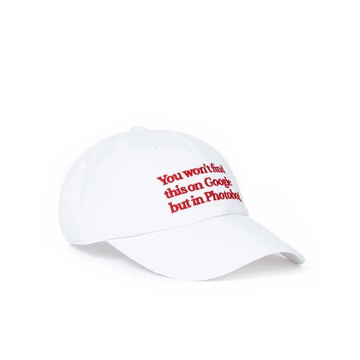 SLOGAN CAP (WHITE)