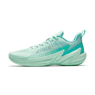 Rutschfest Abriebfest Niedrig geschnittene Basketballschuhe Herren Grün 912621604-2