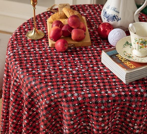 Christmas Decor Fat Fabric Bundles Buffalo Plaid Fat Quarters Square Charm Yarn-Dyed Checked Quilting for DIY Crafting Sewing