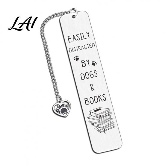 Gift for Book Lovers Cute Cat Bookmark Funny Metal Page Marker with Creative Durable Bookmark Quotes Stainless Steel Readers Lover Rust Proof