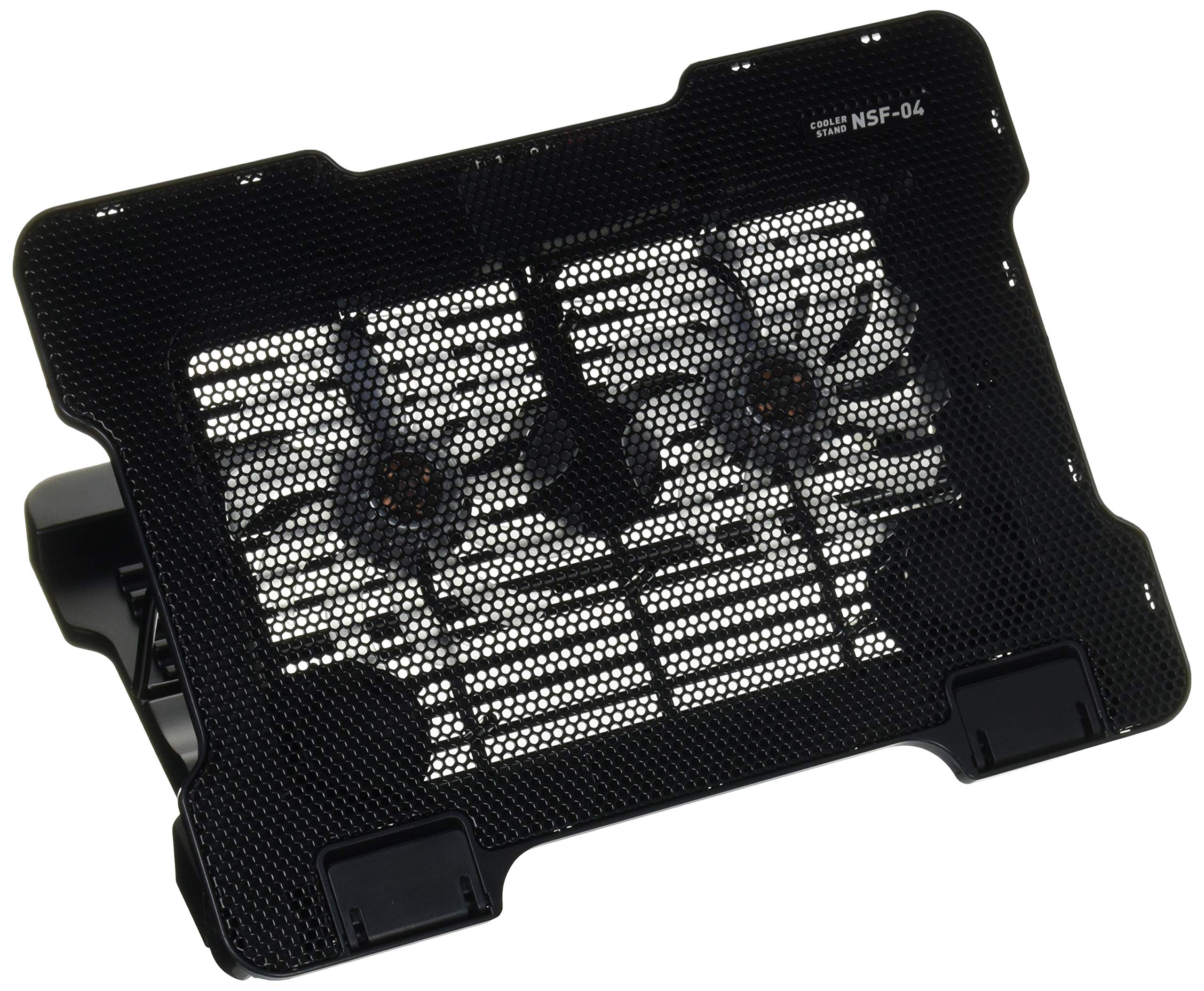 

Miyoshi MCO NSF-04: Features two large fans (approximately 140mm in diameter) for powerful cooling of your laptop. Equipped with casters for easy adju
