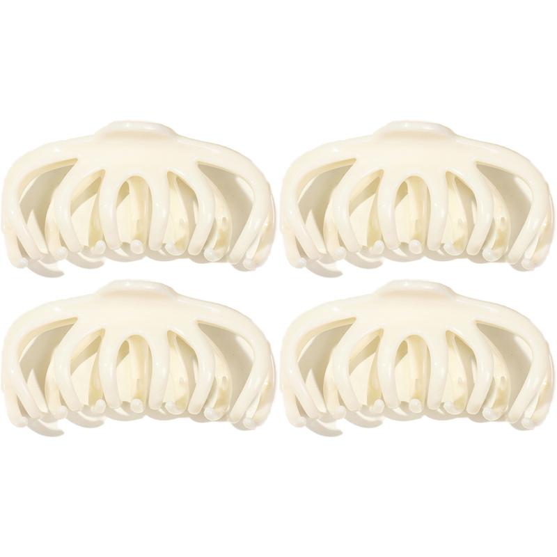 Korean Style Acrylic Solid Color Hair Clip Women's High-end Fashion Shark Clip Hair Accessories