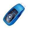 TPU Key Case for Mercedes-Benz E-Class/C-Class/A200 - Carbon Fiber Pattern Full Wrap Shell