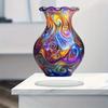 2D Flat Bohemian Style Acrylic Vase Desktop Decoration, Suitable for Wall Decoration, Porch, Room, Villa, Accents Home, Hallway, or Workplace - Rustic